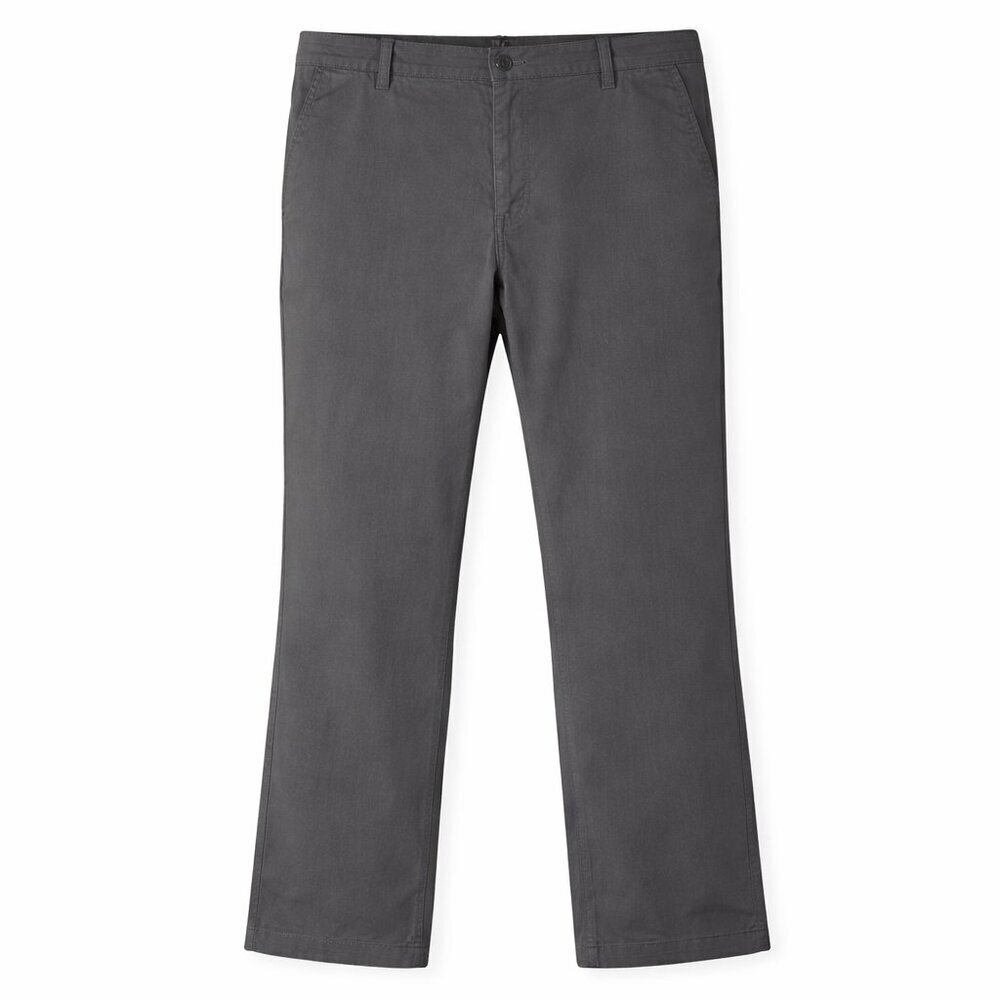 DULUTH Trading Company Flex Ballroom Relaxed Fit Khaki Gray Work Pants Size 40